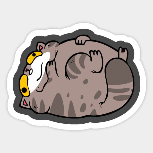 Nappy Cat Sticker by Talonardietalon